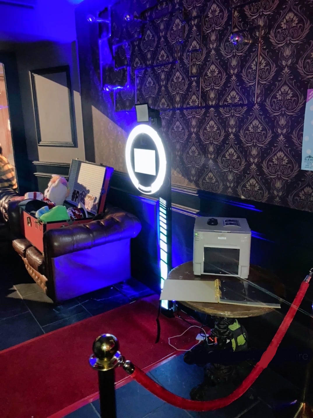 Blackpool photo booth hire AI