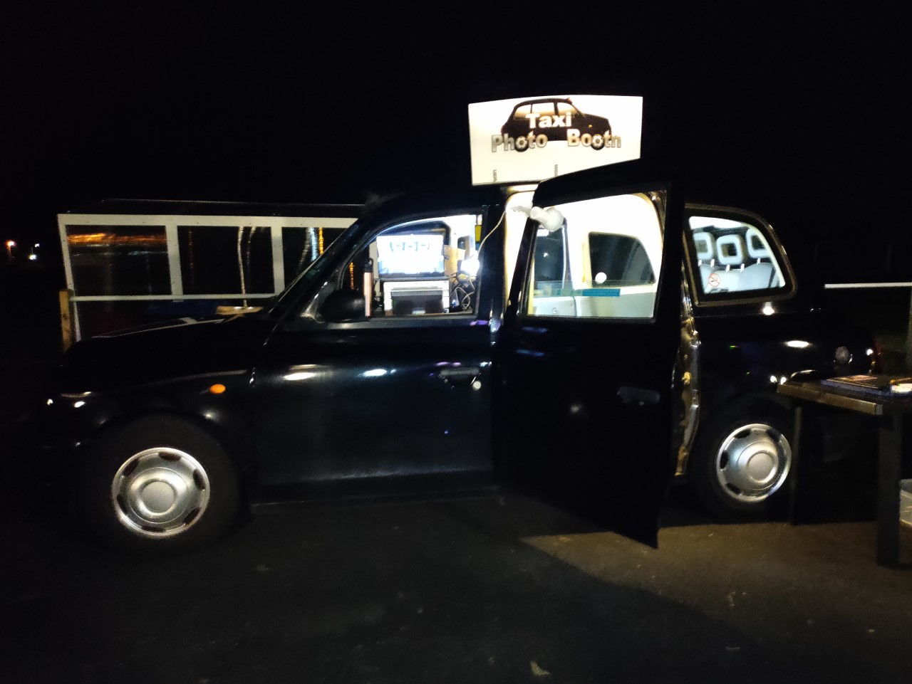 Blackpool photo booth hire taxi photo booth