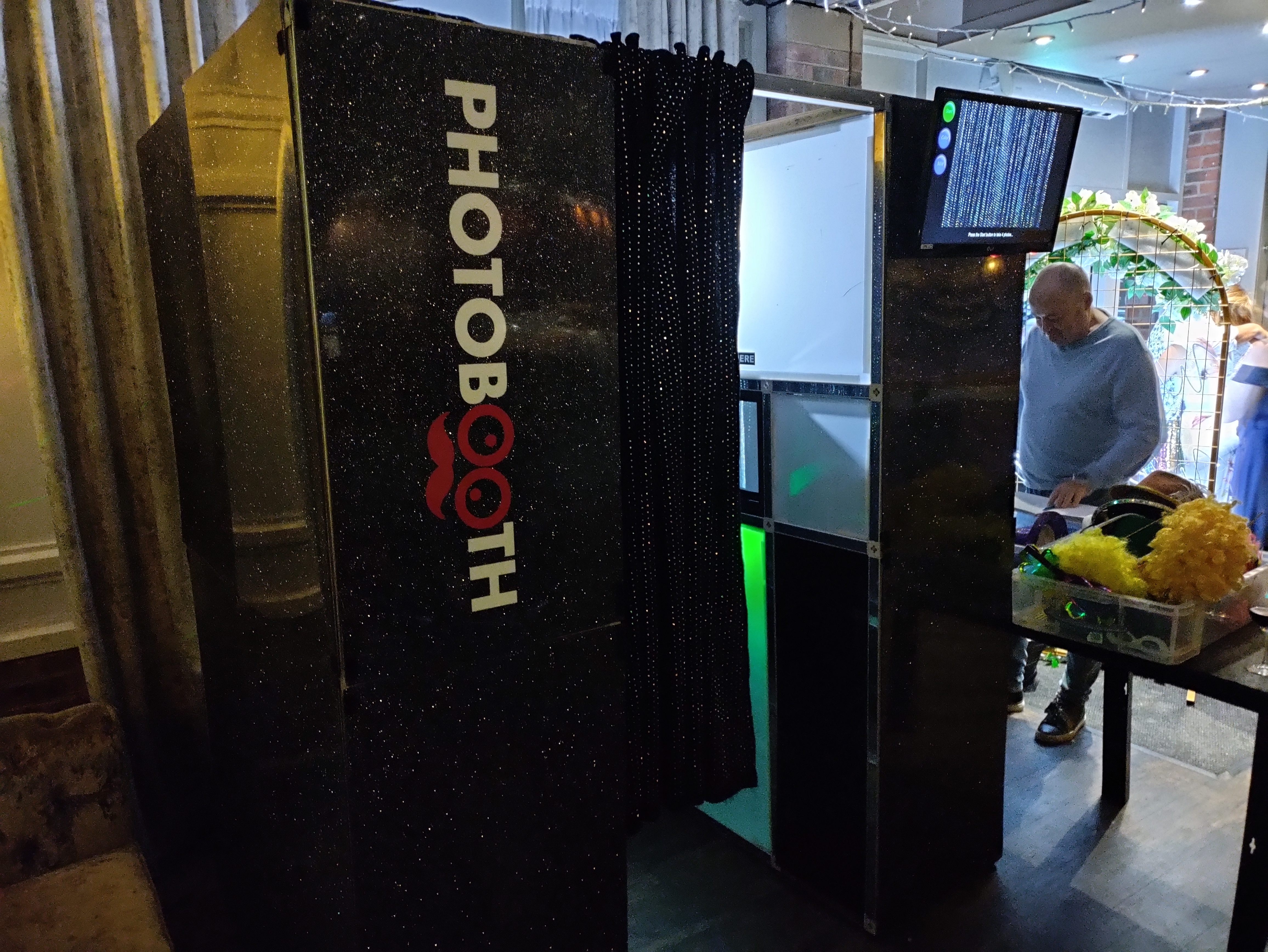 Blackpool photo booth hire traditional photo booth